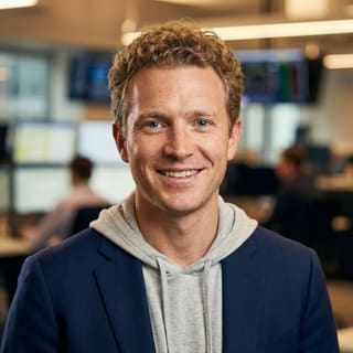 Ryan Brooks, que aparece como analista principal de trading en Norte Fondanza, en una imagen de perfil